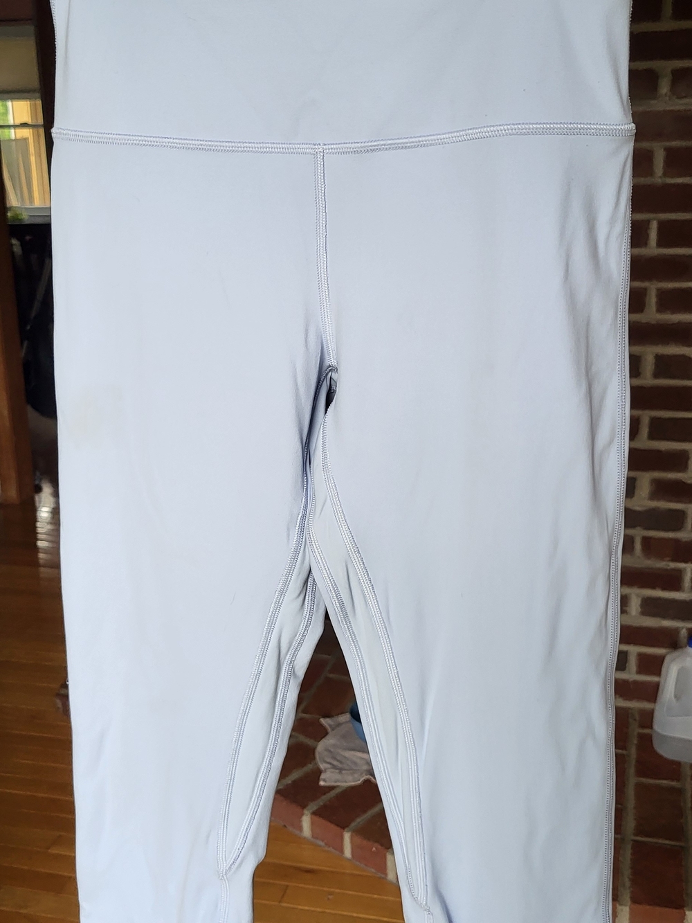 Womens Lululemon Powder Blue Active Leggings